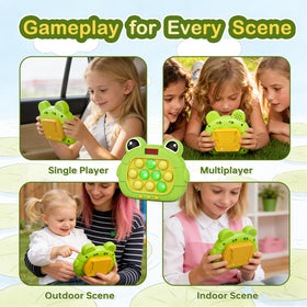 Narotood Quick Push Pop Game kid-friendly solo play and mindful breaks.
