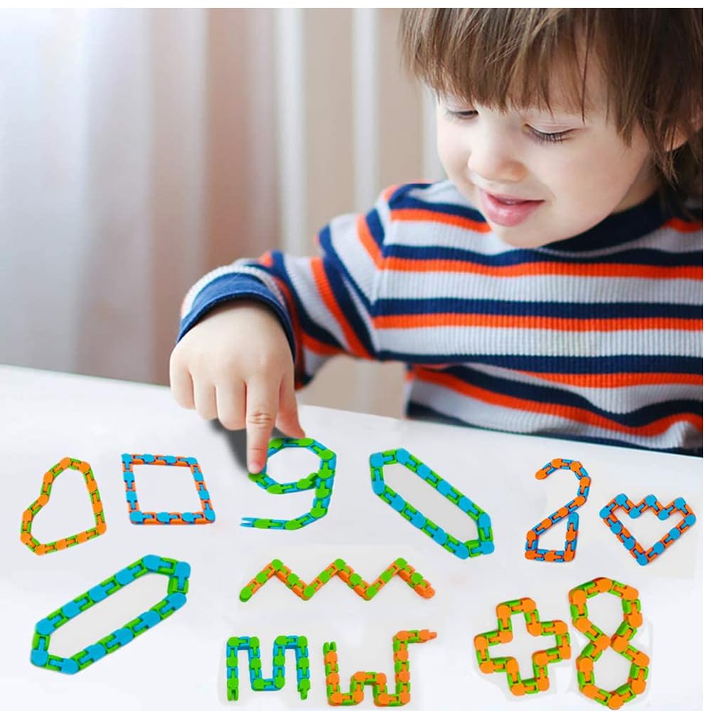 Nasdict Wacky Tracks five positions design encourages creativity and fine motor skills