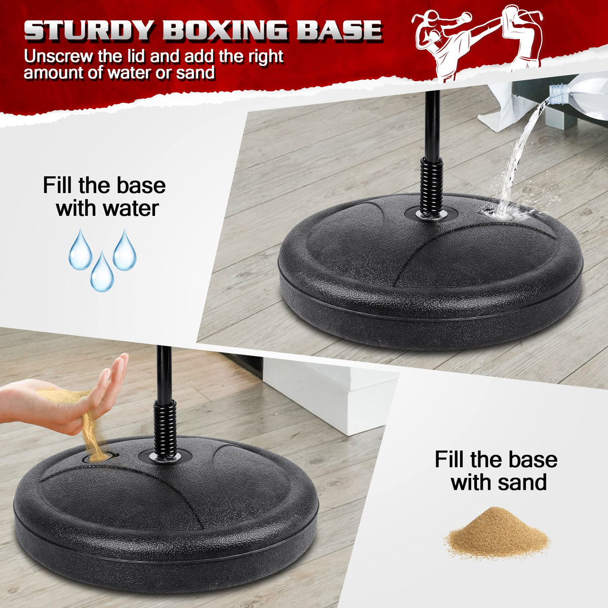 NATGGZ pump and tools set supports quick, easy setup.