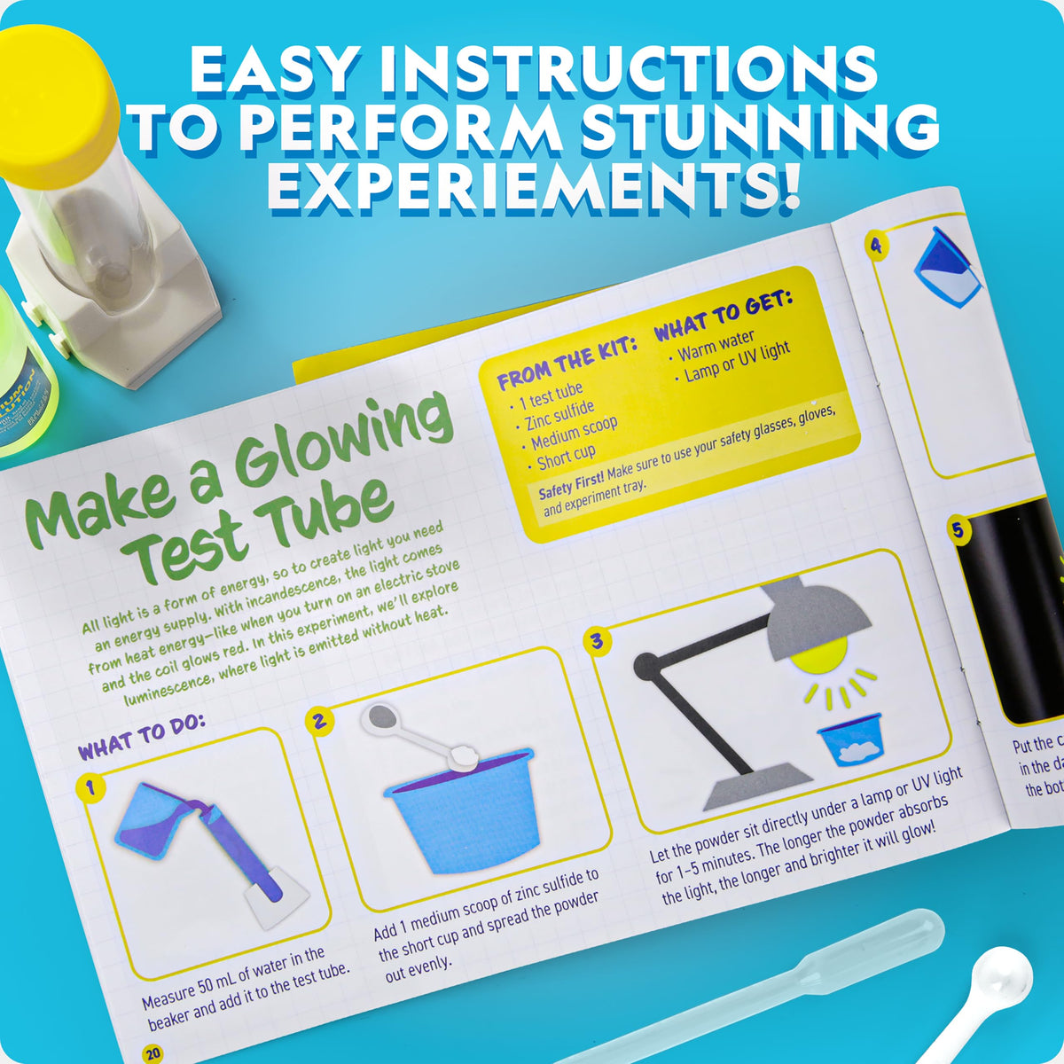 National Geographic Blue Marble educational toy offers safe, engaging experiments.