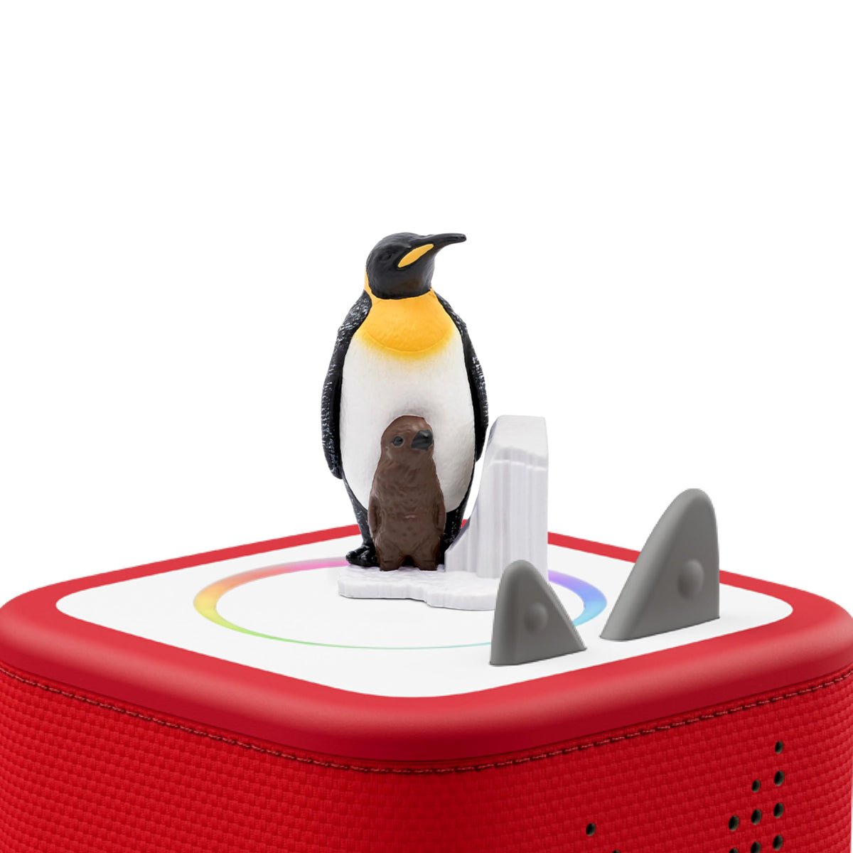 National Geographic penguin packaging for Tonies product, ready for display and gifting.