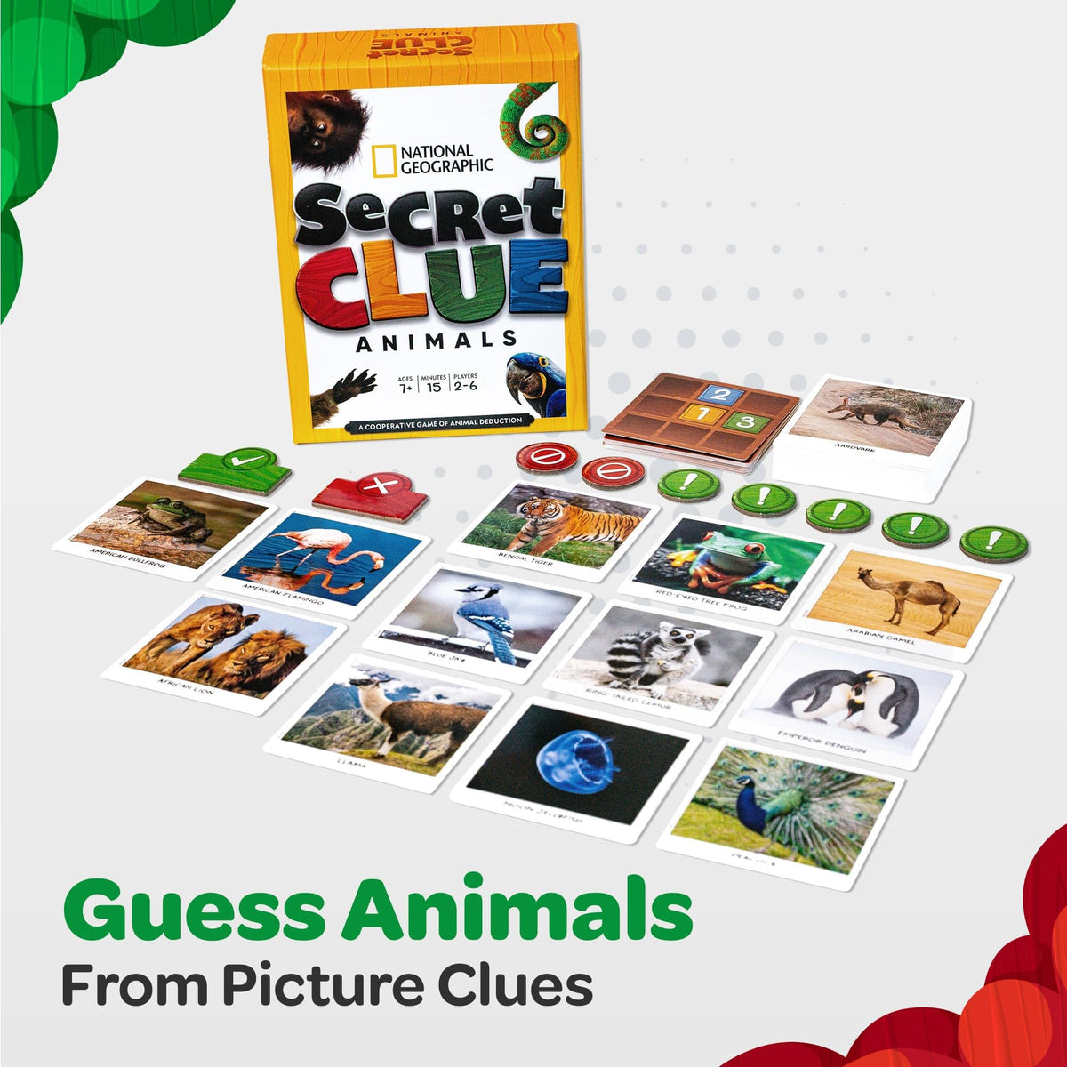 National Geographic Secret Clue Animals: classroom-ready fun that pairs clues with animal facts.