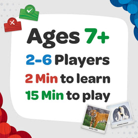 National Geographic Secret Clue Animals: perfect for 7+ players during weekend gatherings.
