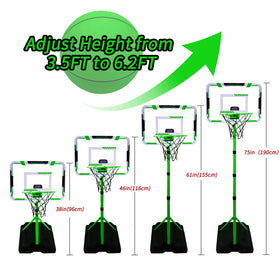 Nattork hoop is suitable for indoor and outdoor use on any surface.