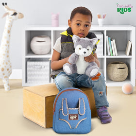 Naturally KIDS Wolf Backpack suitable for outdoor adventures and active kids.