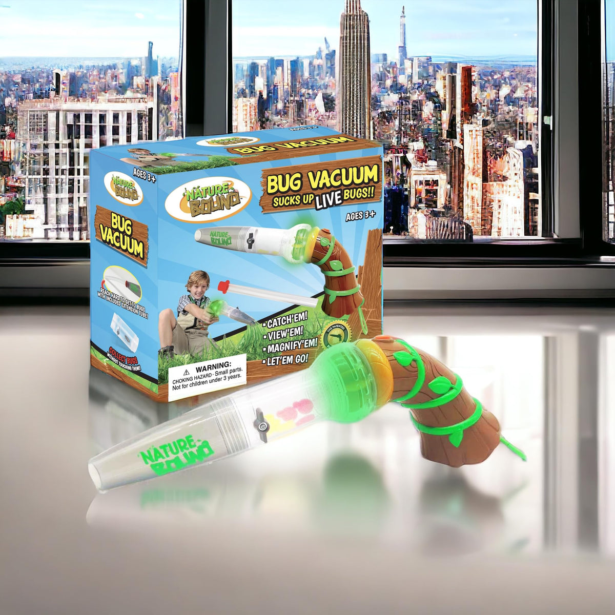 Nature Bound bug catcher indoor outdoor play promotes eco-friendly exploration.
