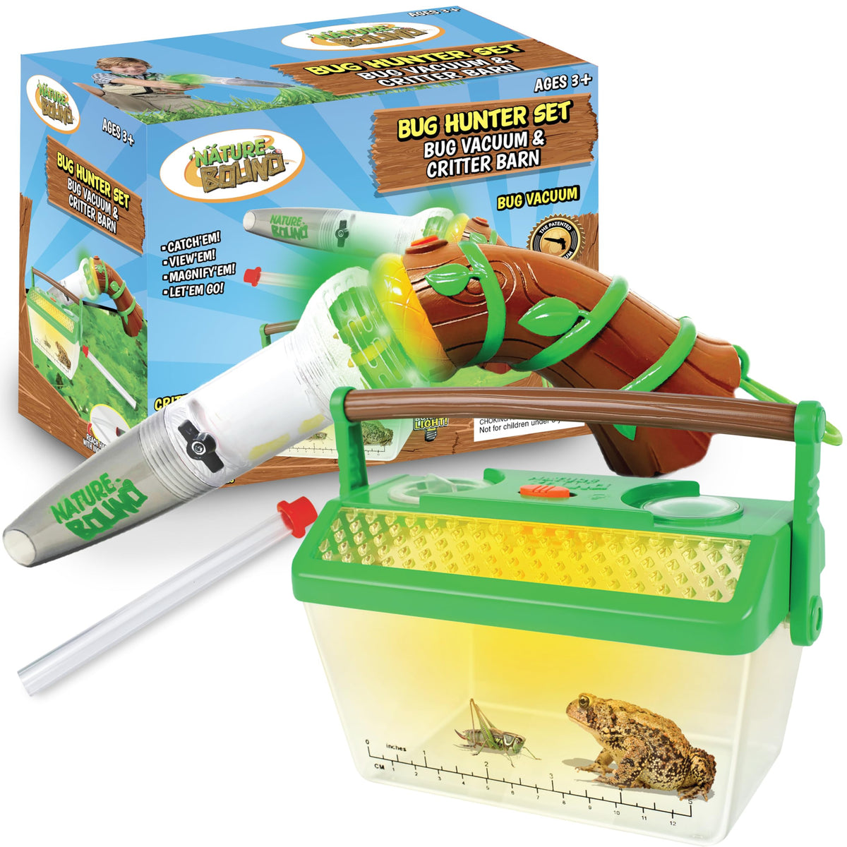 Nature Bound Bug Catcher Toy core viewing chamber allows safe insect observation.
