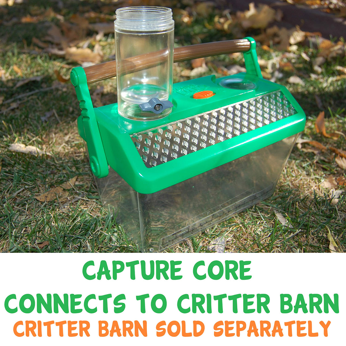Nature Bound Bug Catcher Toy indoor and outdoor use in action.