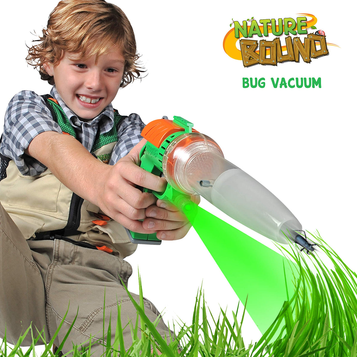 Nature Bound Bug Catcher Toy night LED light for easy evening bug hunts.