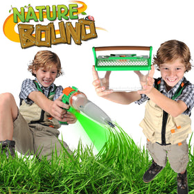 Nature Bound ergonomic bug vacuum handle for comfortable, extended exploration