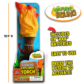 Nature Bound Explorer Torch sounds adds nature audio for immersive adventures.