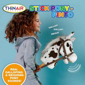 Nature Bound built in sound chip neigh and clip-clop adds magic to pretend rides