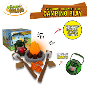 Nature Bound camping playset designed for versatile indoor and outdoor use