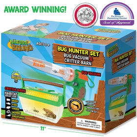 Nature Bound light-up critter habitat enables evening bug hunts and detailed viewing