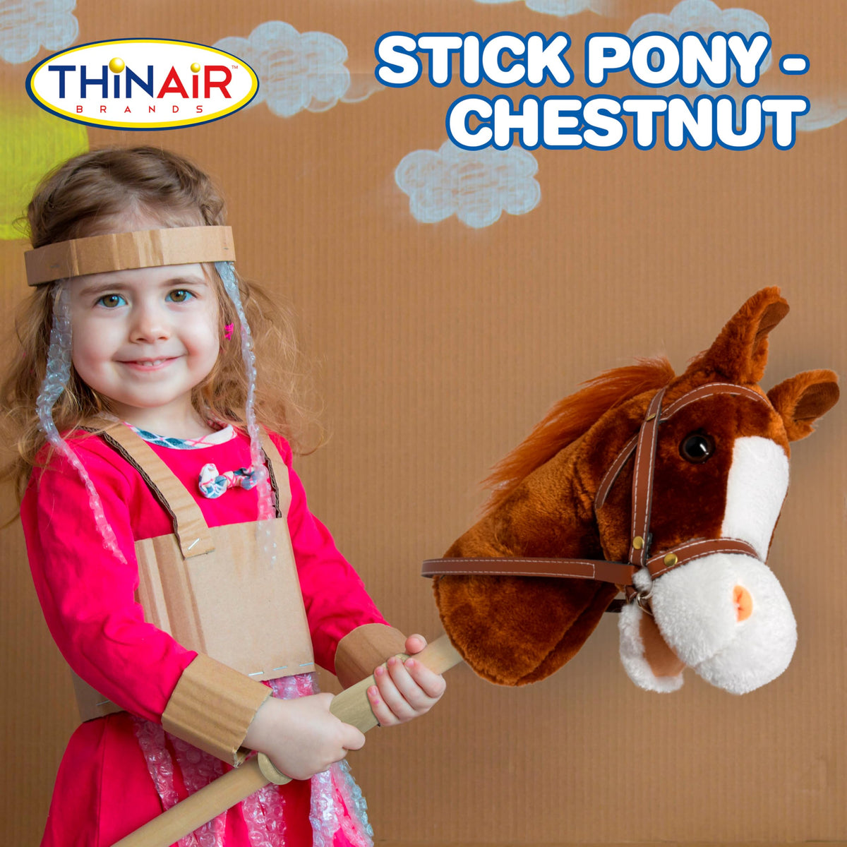 Nature Bound reins and bridle add authentic pretend riding details