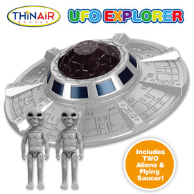 Nature Bound UFO Rocket Ship interior figures encourage hands-on exploration