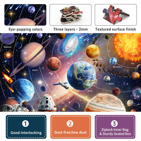 Naturelish 1000-Piece Space Explorer Robotic Companion image offers intricate pieces for challenge.