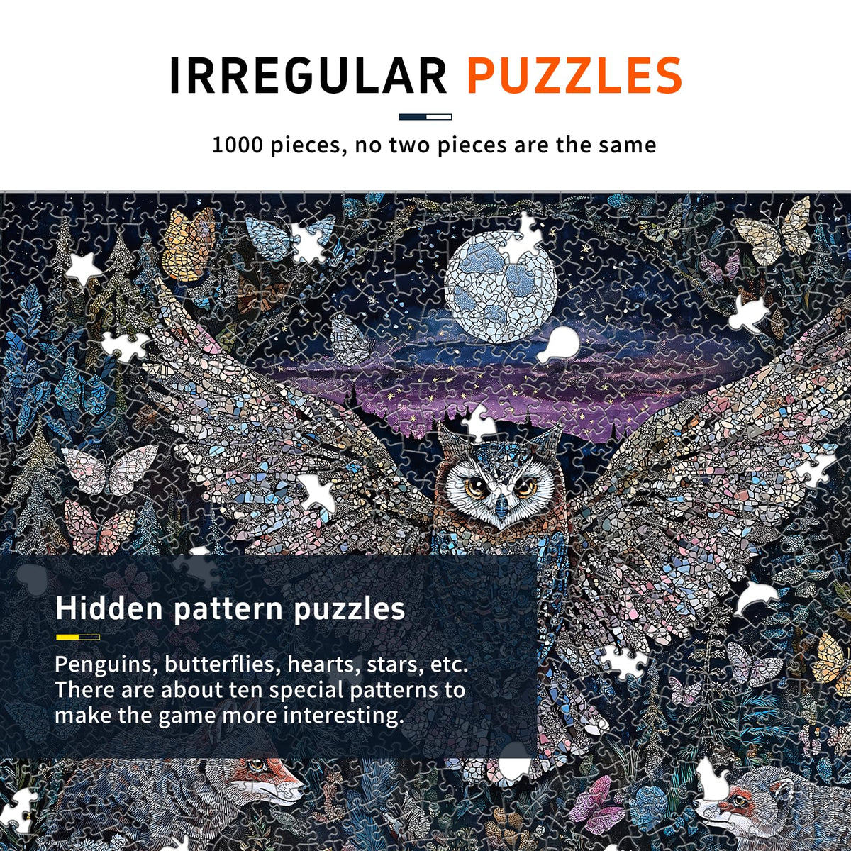 Naturelish adult puzzle offers a challenging yet enjoyable experience.