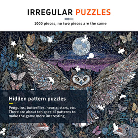 Naturelish adult puzzle offers a challenging yet enjoyable experience.