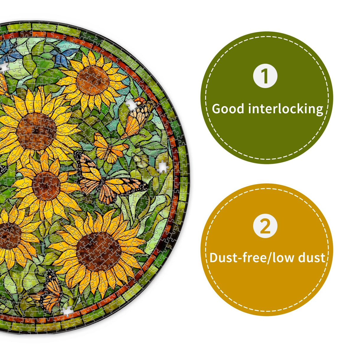 Naturelish excellent interlocking precision for a smooth fit