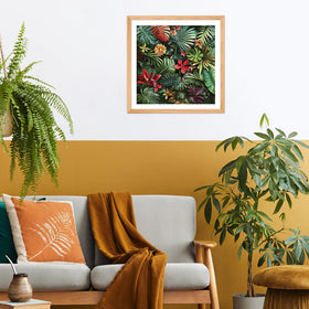 Naturelish Jigsaw Tropical Rainforest FernLeaf packaging highlights recycled materials