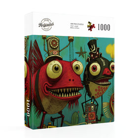 Naturelish puzzle measures 26.6 by 19.2 inches for immersion