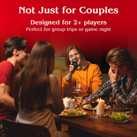 Naughty Couples Game Spicy heat level cards for bolder moments