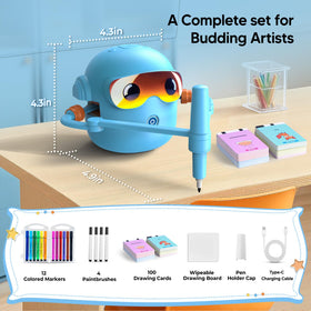 NAUQUOHZ Type-C cable powers the drawing kit.