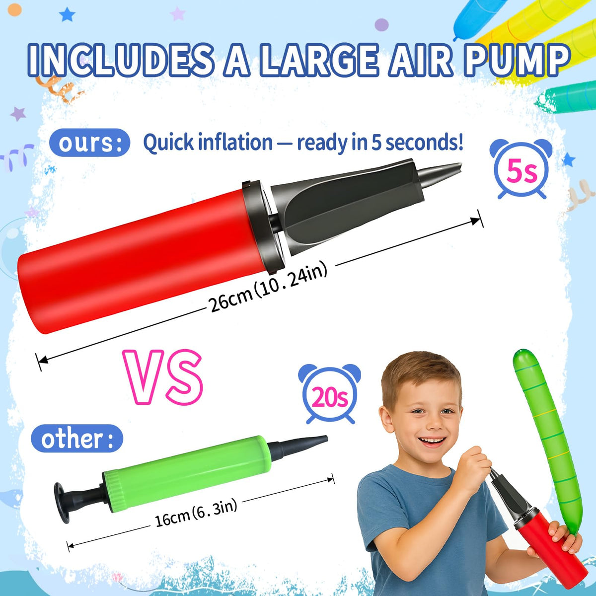 Nautydaddy balloons reaching up to 40 inches in ascent