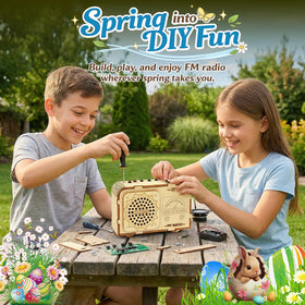 NautyDaddy flower-shaped speaker adds color for engaging science play.