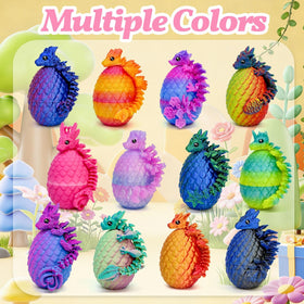 Navoxa Easter party decor with dragon eggs adding magical theme to celebrations
