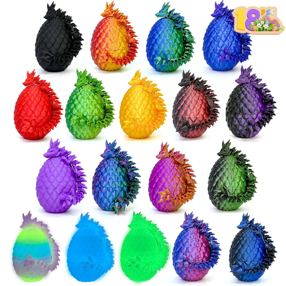 Navoxa dragon eggs inside with a detailed dragon for display