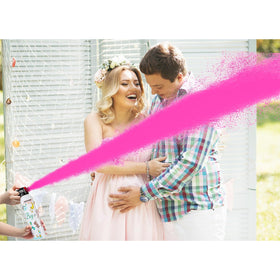 Navuaip large color spray creates long-lasting pink visuals for memorable shots.