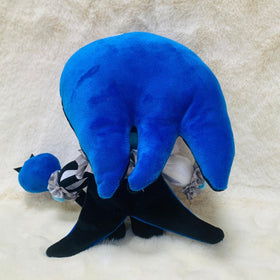 NAXKZI Shadow Milk Cookie plush side angle showing plush craftsmanship