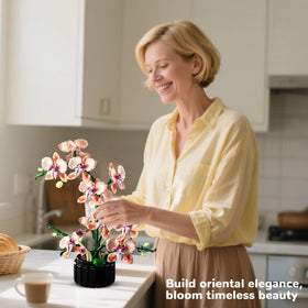 Nayihoop dorm room orchid decor adds a calming focal point