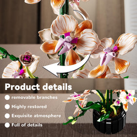 Nayihoop orchid assembly instructions color guide facilitates easy step-by-step building
