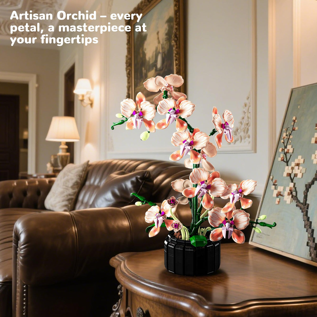 Nayihoop orchid petal detail highlights realistic texture and finish
