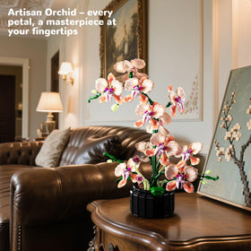 Nayihoop orchid petal detail highlights realistic texture and finish