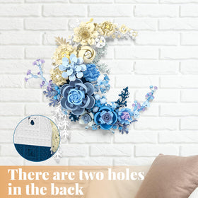 Nayihoop Warm wall decor display with bright petals.