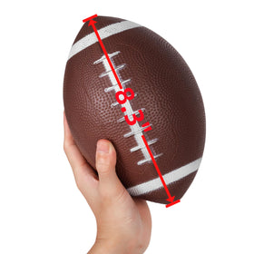Nbguigdstr-soft-rubber-footballs offer soft grip for young players.