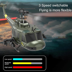 NBJIALIN RC ERA C032 Huey remote controller for precise maneuvering.