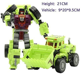 NBK Devastator pose demonstrates articulation for dramatic action poses and storytelling.