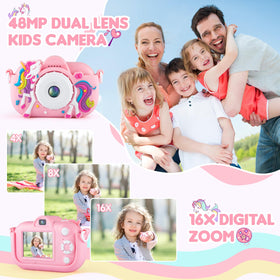 NBKLS Kids Camera includes 32GB SD card preinstalled