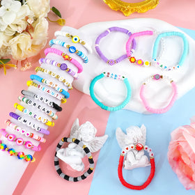 NCPLYGOU elastic stackable Boho bracelets offer easy wear and all-day comfort.