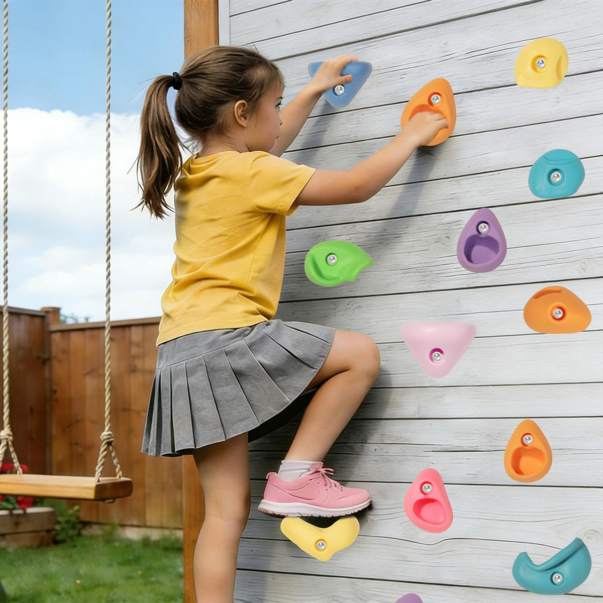 NEATATOU pastel color design adds playful aesthetic to home playgrounds