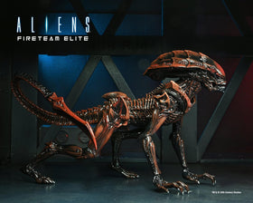 NECA Prowler Alien figure detail close-up, showing game-accurate sculpt and tail.