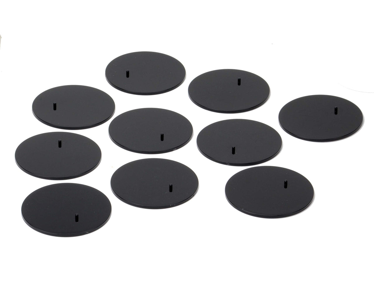 NECA black figure display stand set for collectible displays and dioramas