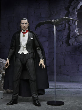 Included accessories like bat and goblets expand diorama display possibilities.
