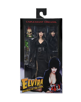 NECA Elvira 8-inch winking head ideal for posing in horror collections.