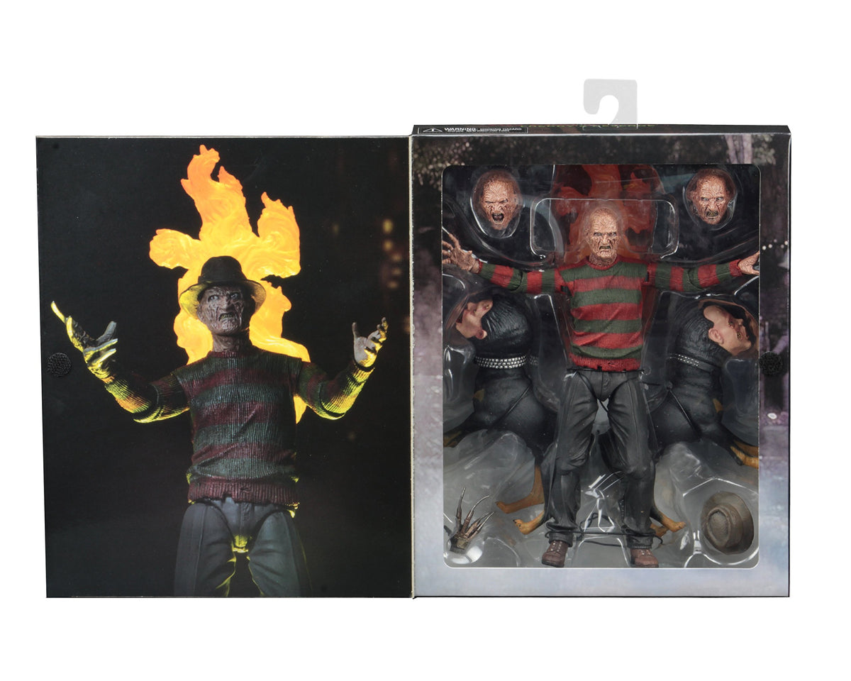 NECA Freddy's Revenge figure features a gloved hand for iconic poses